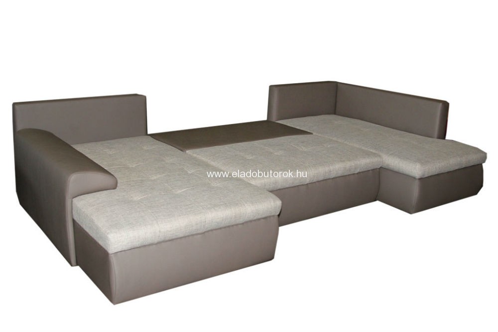 Cecil XXL u-alakú ágyazható, ágyneműs ülőgarnitúra