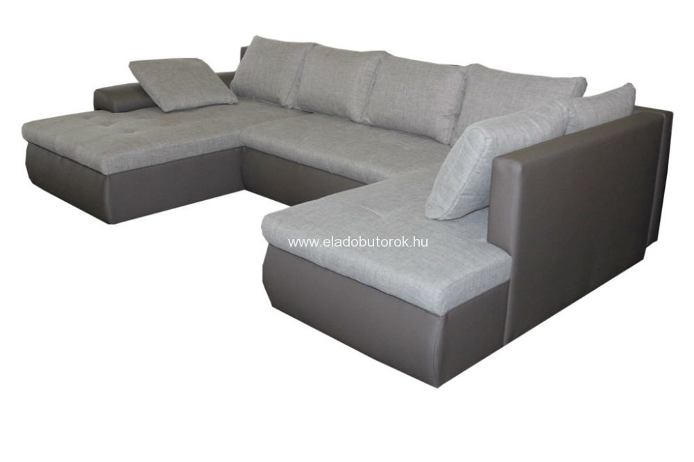 Cecil XXL u-alakú ágyazható, ágyneműs ülőgarnitúra