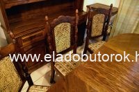Ebédlő garnitúra székek közelebbről